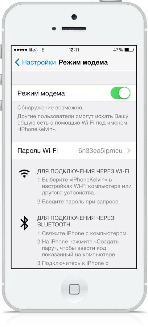 Можно ли раздать интернет с айфона 15
