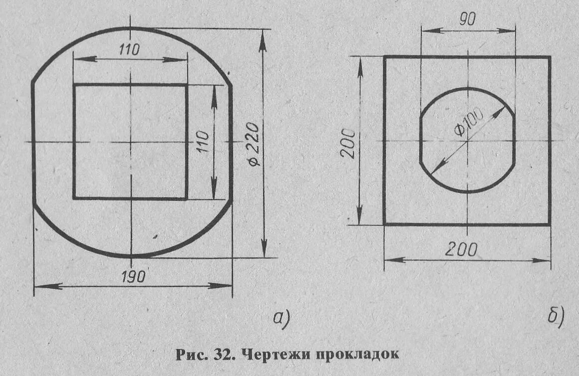 Ф в черчении это - Вопросы и ответы