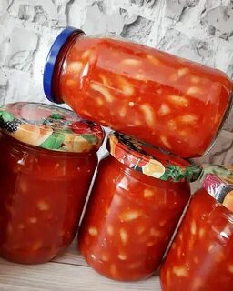 Фасоль в томатном соке на зиму