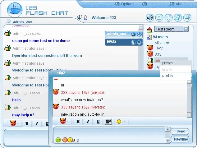 Private test. Флешка чат. Флеш чат. Web chat Flash. Teenchat Интерфейс.