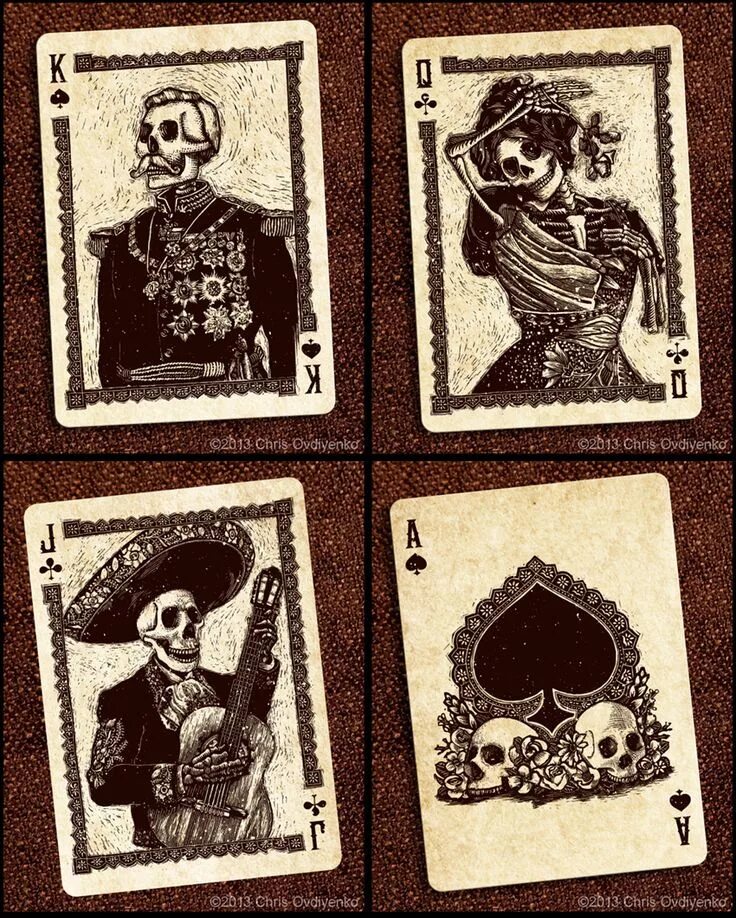 D playing cards