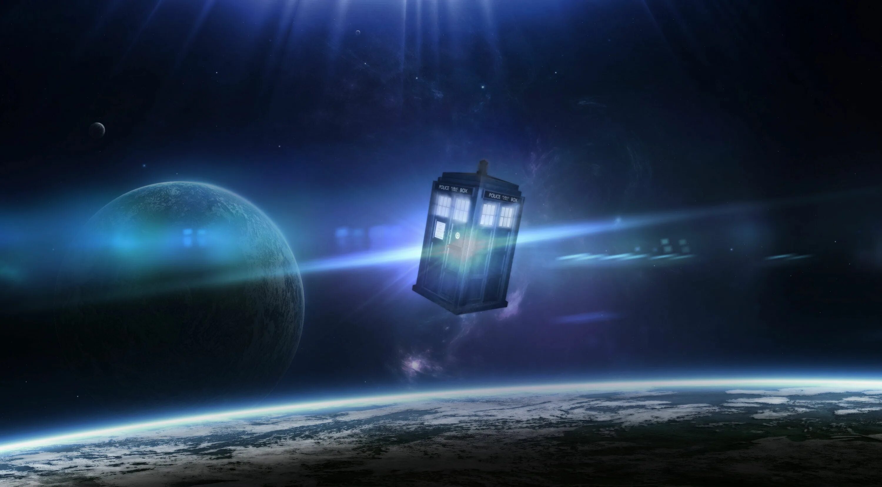 Who are in space