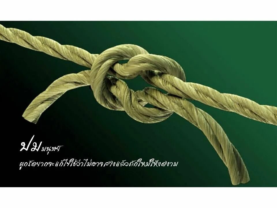 Getting knotted
