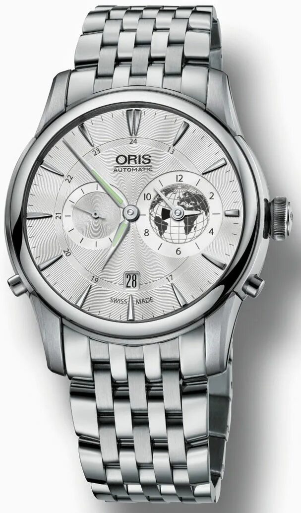 7 часов gmt. Oris Artelier Limited. Часы Oris Automatic. Часы механические Oris мужские серые. Часы Oris мужские серые.