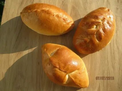 Пирожки ржаные пресные