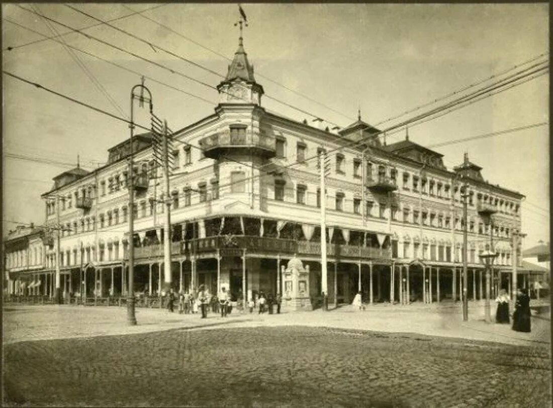 Старый Саратов гостиница Саратов. Гостиница Россия Саратов. Саратов в 1917. Гостиница Россия Саратов история.