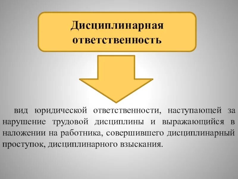 Дисциплинарное производство в отношении. Дисциплинарная ответственность. Дисциплинарная юридическая ответственность. Ответственность за дисциплинарное правонарушение. Дисциплинарная ответственность это юридическая ответственность.