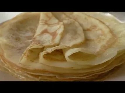 Тонкие нежные блинчики рецепт