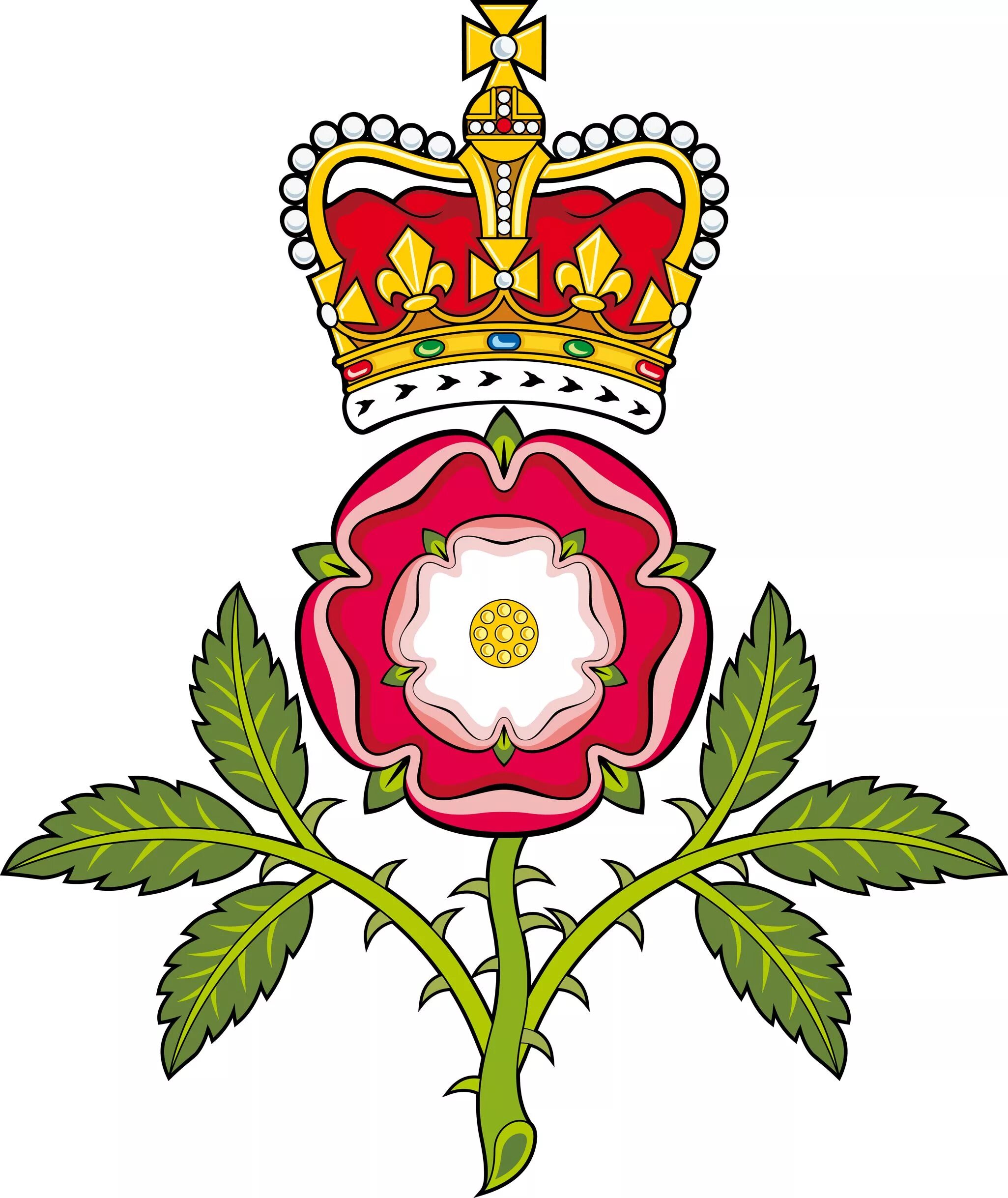 Как выглядит символ цветка Royal badges of England Wikipedia