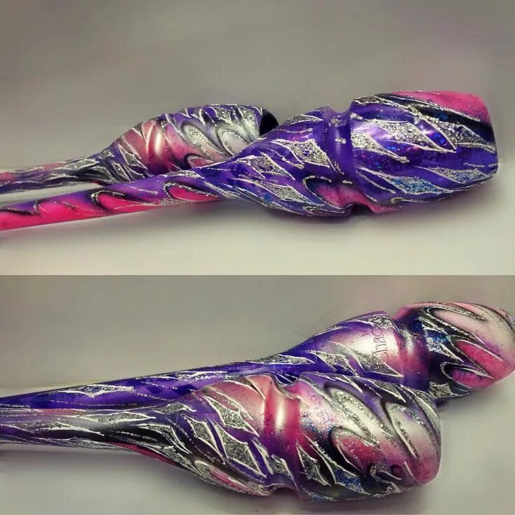 аэрография гимнастика. украшение для булав. аэрография предметов для художественной гимнастики. аэрография гимнастика. аэрография обруча.