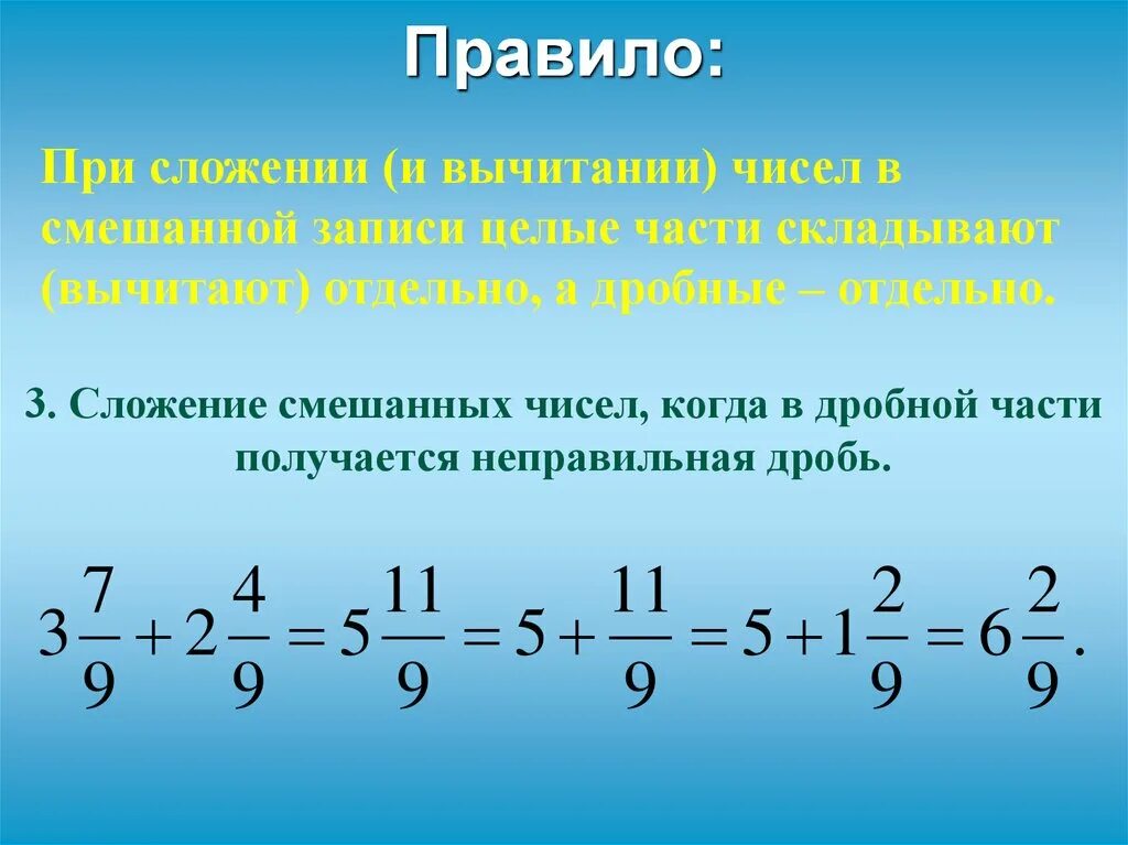 Смешанные дроби 5 класс виленкин. Правило сложения смешанных чисел 5 класс. Сложение и вычитание смешанных чисел 5 класс правило. Смешанные числа 5 класс сложение и вычитание. Вычитание смешанных чисел 5 класс правило.