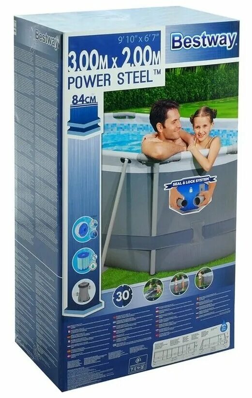 Бассейн bestway power. Бассейн каркасный Bestway, 305х200х84 см, Power Steel Oval Pool, 5614a,. Каркасный бассейн 5614a Bestway Power Steel 305х200х84 см. Бассейн 5614а каркасный Bestway. Каркасный бассейн Bestway 5614a Power Steel (305х200х84, карт. Фильтр).