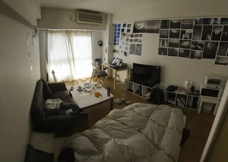 A one room apartment will suffice