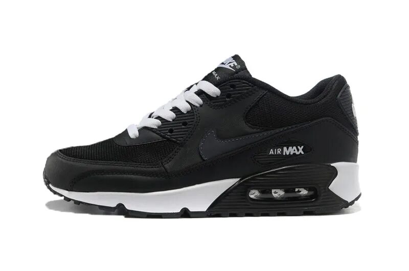 Кроссовки аир макс 90 мужские. Nike Air Max 90 Black White. Nike Air Max 90 Black. Кроссовки найк АИР Макс 90 мужские. Nike Air Max 90 черно белые мужские.