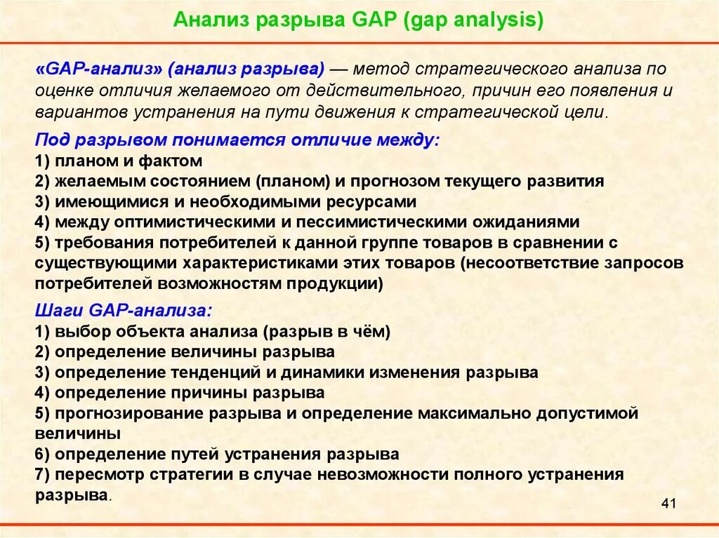 Анализ разрывов. Gap анализ. Gap-анализ разрывы. Анализ методом разрывов.