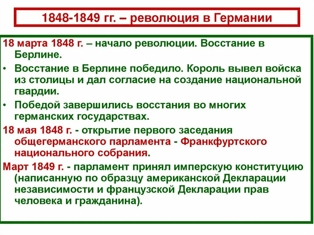 Революции 1848 г в европе. Революции 1848 г в европе