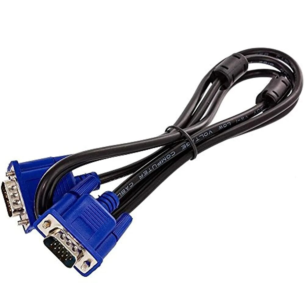 Кабель vga 1.5 м. Кабель vga (m) - vga (m) 1 м. кабель vga - vga 1.8м. кабель vga 5 м. cable vga 1.5m mm.