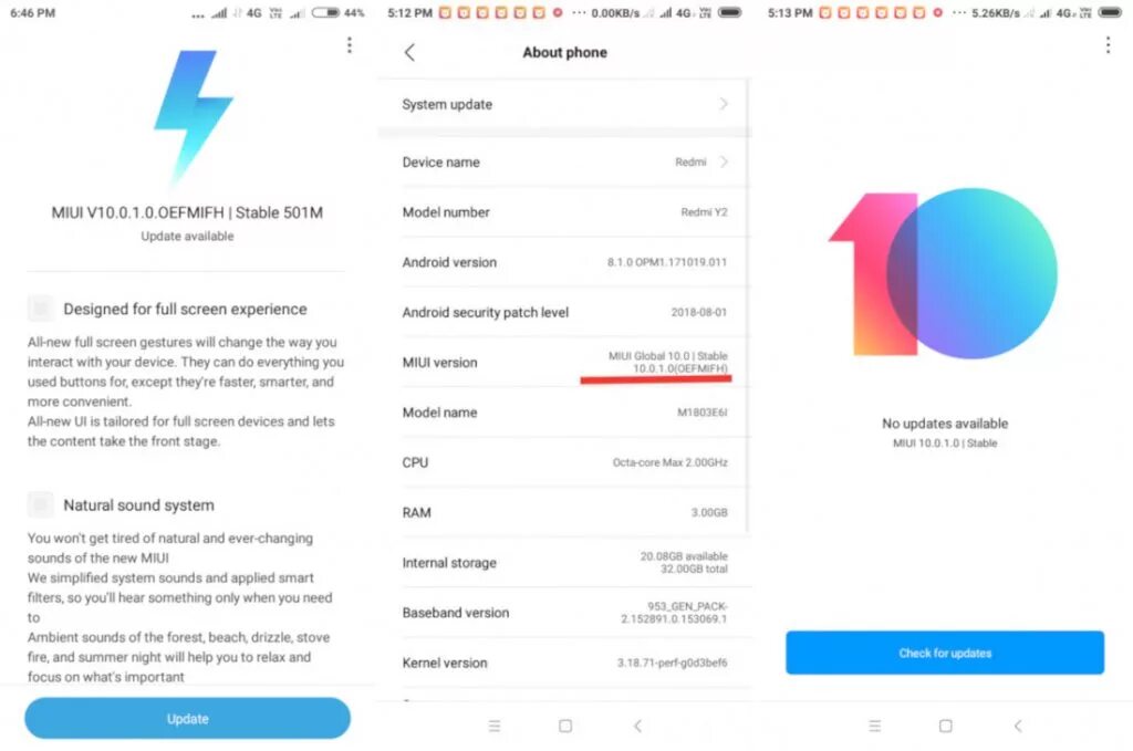 MIUI 10.2. Смартфон Redmi MIUI 10. Android-прошивки MIUI. MIUI 1 версия.