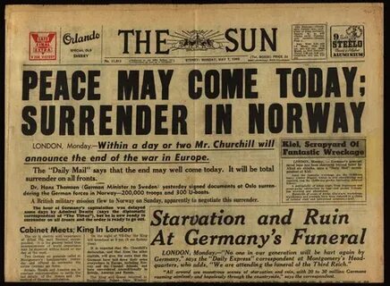 The newspaper come