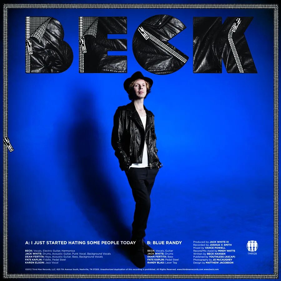 Just started. Beck альбомы. jack white blue. becks blue. just start.