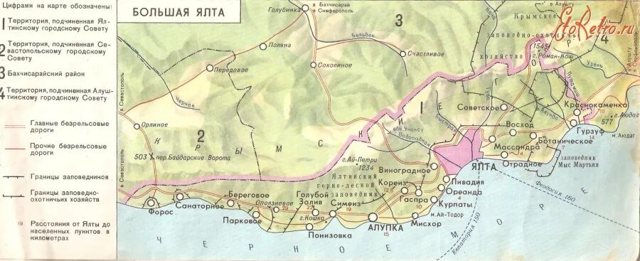 Ай петри на карте крыма. Ялтинский район крыма карта. ялта на карте крыма. ялта населённые пункты городского округа ялта. границы ялты.