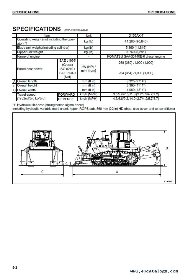 Комацу 155 бульдозер характеристики. Бульдозер Komatsu 155 габариты. Бульдозер Komatsu d 155 габариты. Коматсу 375 бульдозер схема.