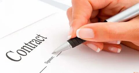 Business contract is