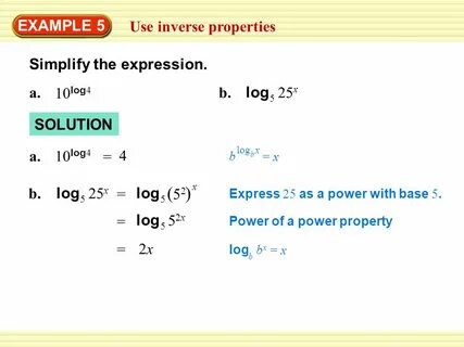 Log 4 2 x log4 5