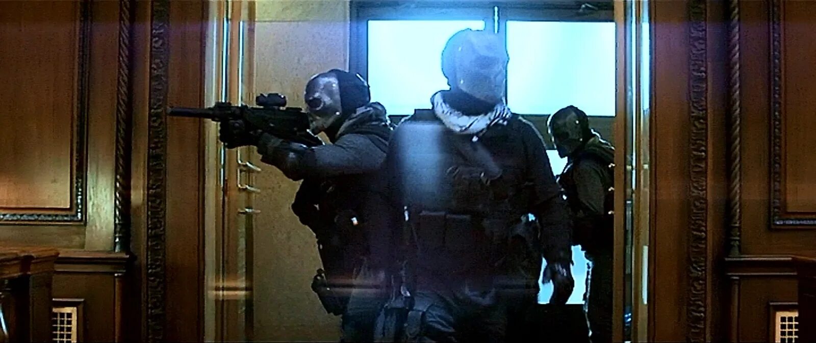 This is the bank was robbed
