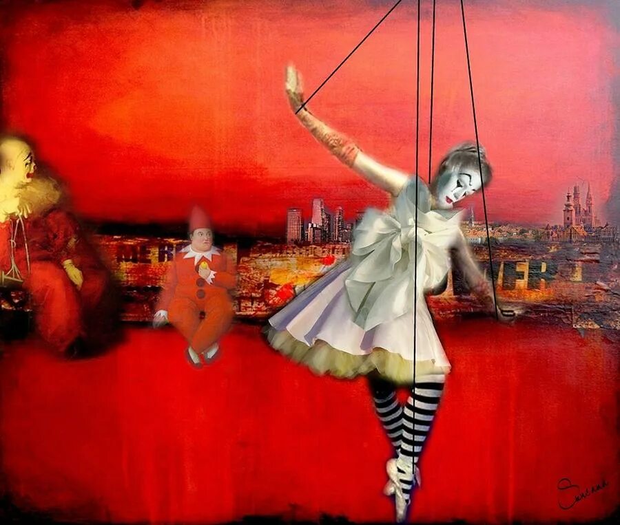 закулисье кукольного театра. марионетки живопись. Kidd pivot. брюховецкий кукловод. художник майкл шеваль театр абсурда.