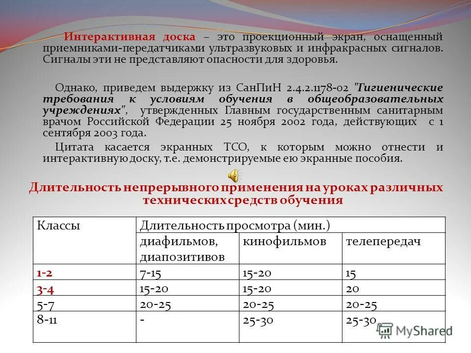 Продолжительность использования экрана эсо. САНПИН. Нормы на ребенка в детском саду по САНПИН. САНПИН доска детский сад. САНПИН интерактивная доска.