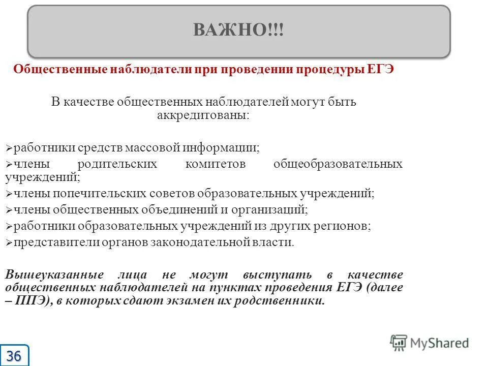 Функции общественного наблюдателя