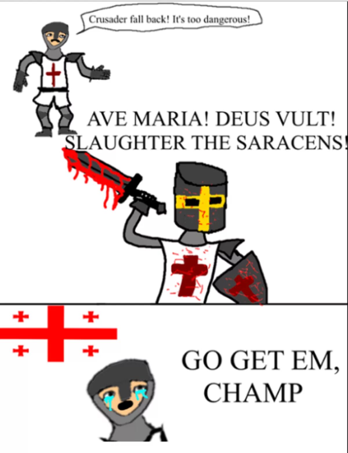 Ave maria deus. Ave Maria Deus Vult Крестоносец. Иерусалим крестоносцы Deus Vult.