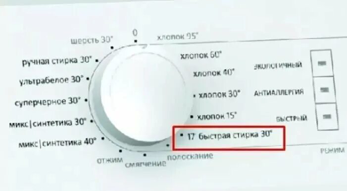 Какая кнопка стирает
