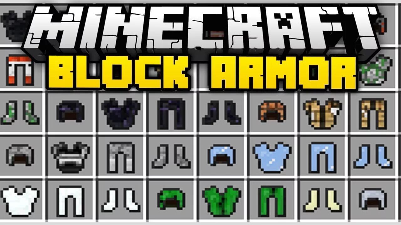 Мод на броню блоков 1.12 2. Броня из блоков. block armor minecraft. block armor mod. blockarmor все крафты.