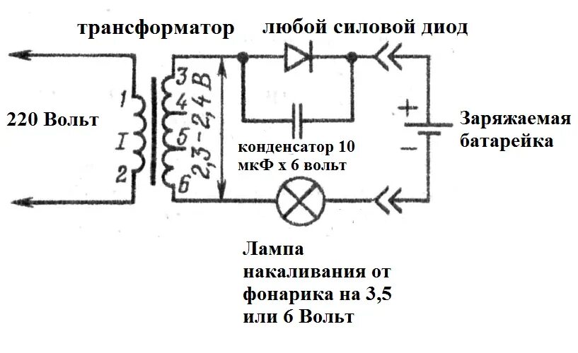 Зарядное устройство для щелочных аккумуляторов