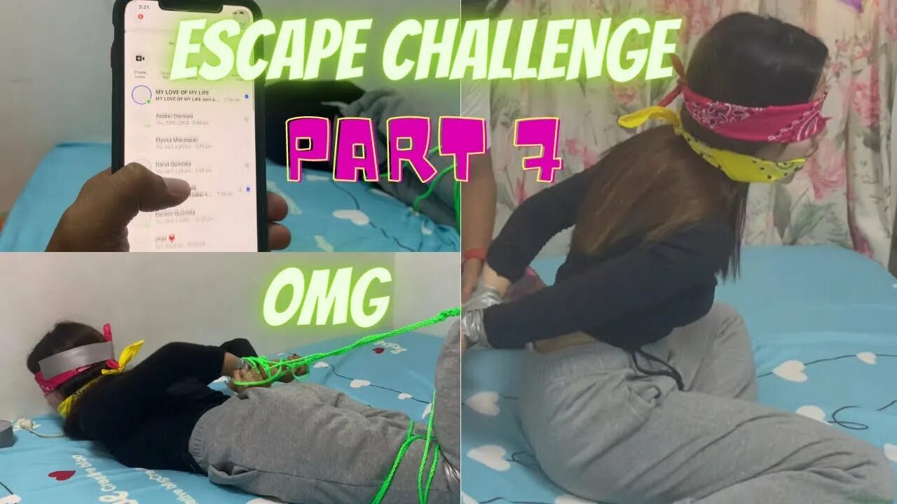 Taped challenge. Escape challenge. ninja escape challenge. escape challenge boundcon. rope escape challenge.