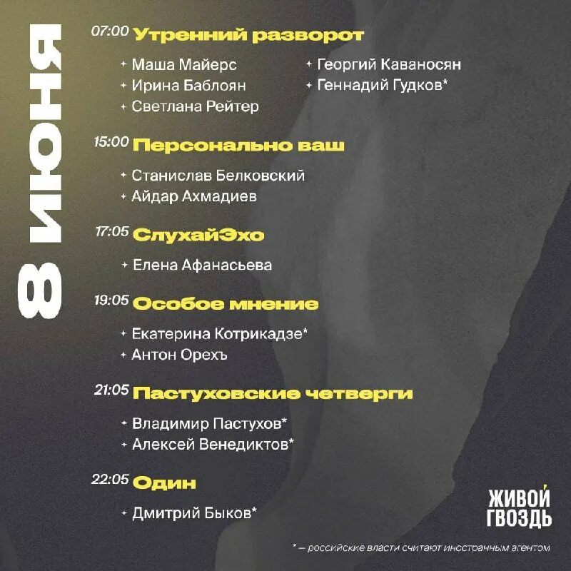 Живой гвоздь ютуб. Включи программу живой гвоздь. Живо́й гвоздь ютуб. Живой гвоздь эхо москвы. Живой гвоздь ютуб.