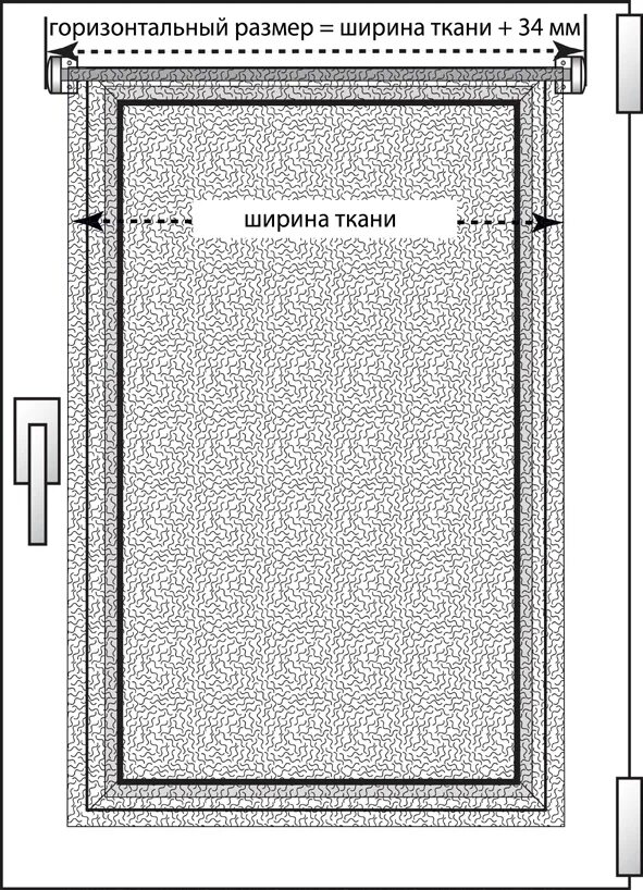 Как правильно выбрать рулонные шторы на окно. Замер рулонных жалюзи на пластиковые окна. Ширина рулонных штор на пластиковые окна. Измерение окна для рулонных штор. Габариты рулонных штор.