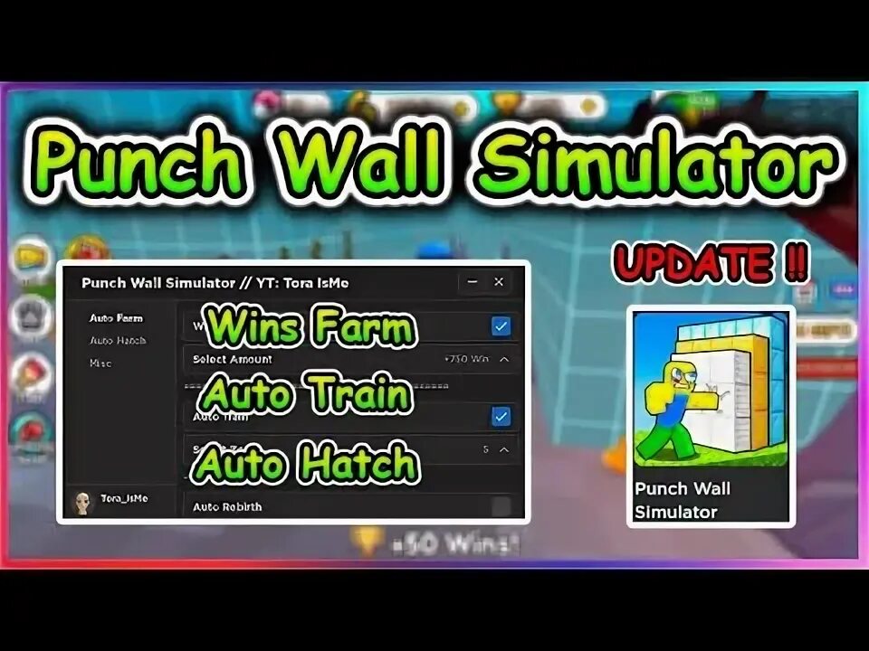 Strongest punch script. Punch wall simulator.