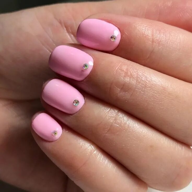 pink manicure #pink #manicure #nails #fashion #nailart #gelnails #instagood #nai