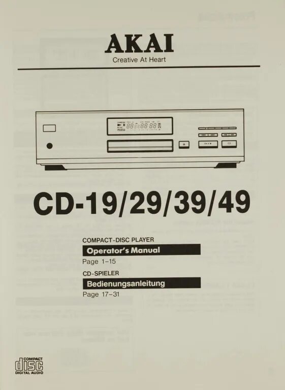 Akai CD-49. Akai CD-49 характеристики. Akai CD 19. Akai CD-27.