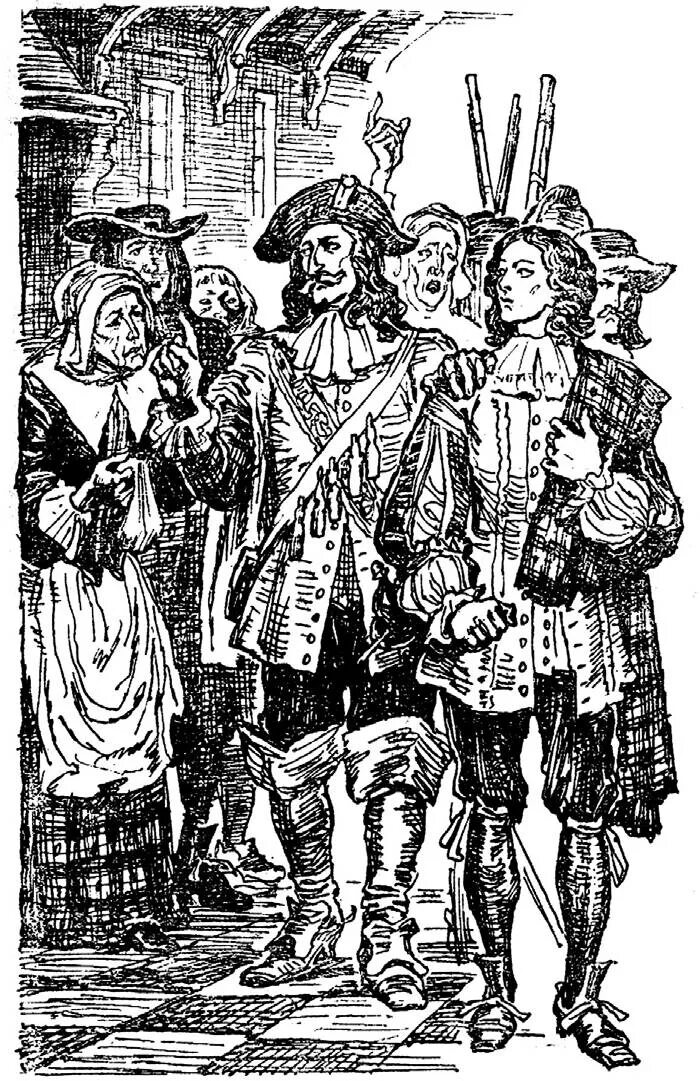 Книга пуритане. Иллюстрации к книге пуритане.