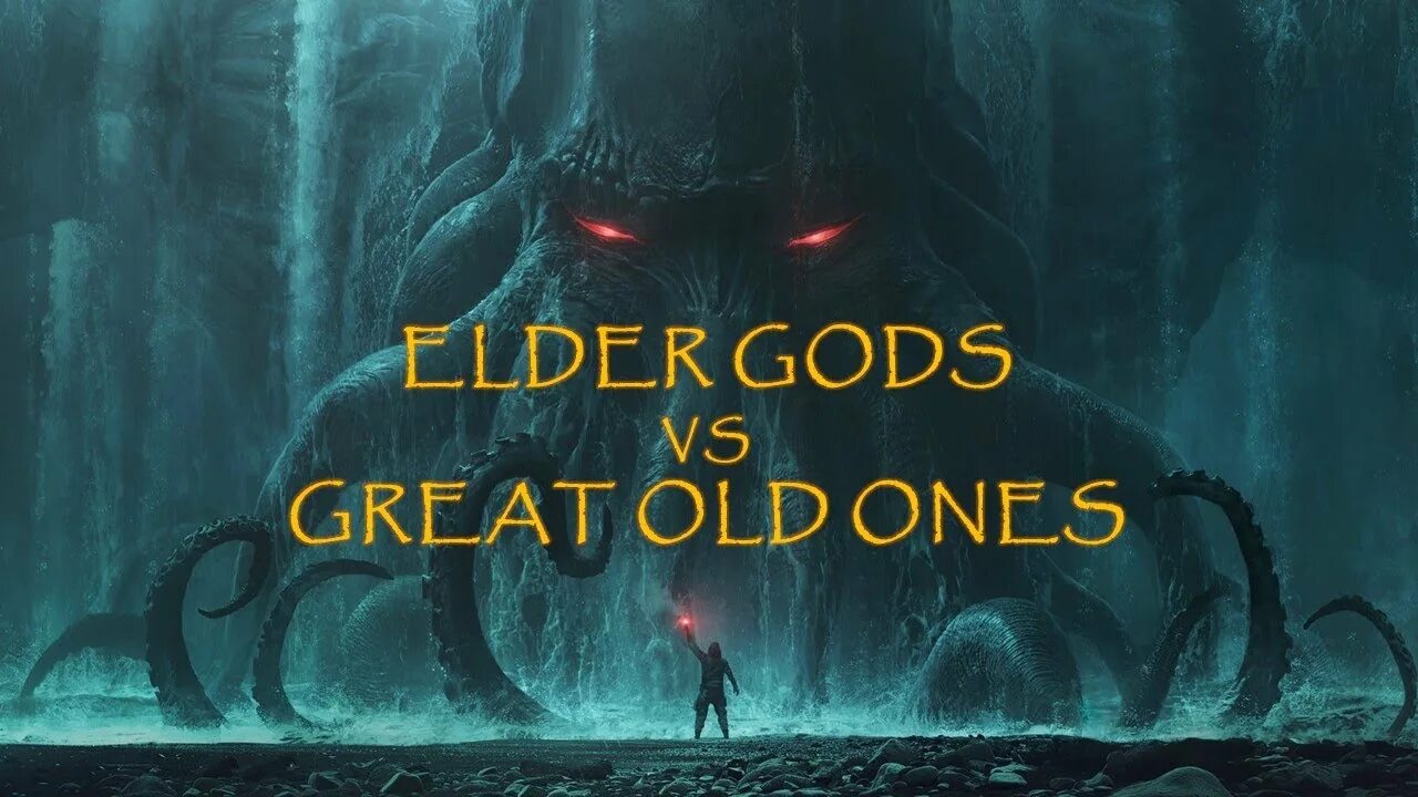 First the old ones. Cthulhu Mythos Gods. Лавкрафт Бог морей. Лавкрафт метка старшиэ богов. Old Gods.