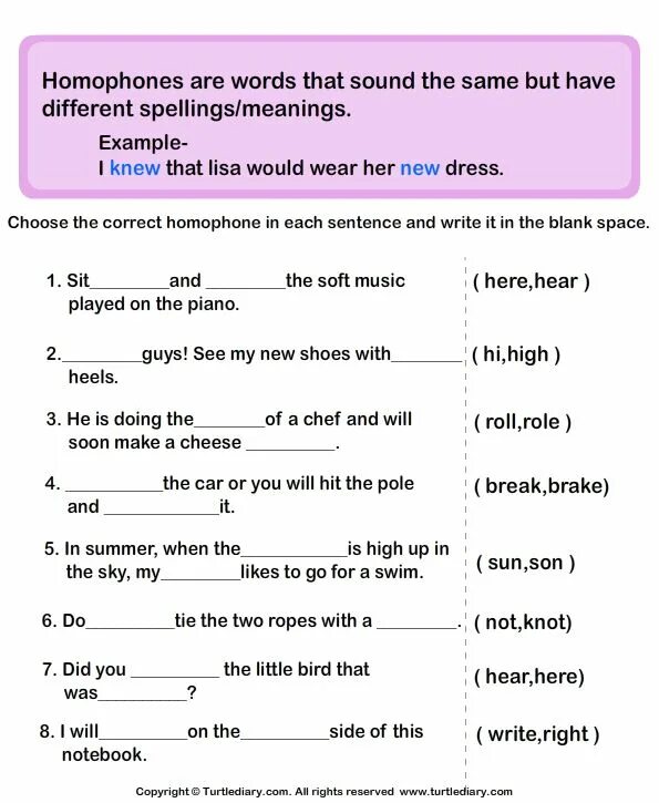 Homophones в английском языке. Homonyms in English for Kids. Homophones Worksheets. Homophones exercises.