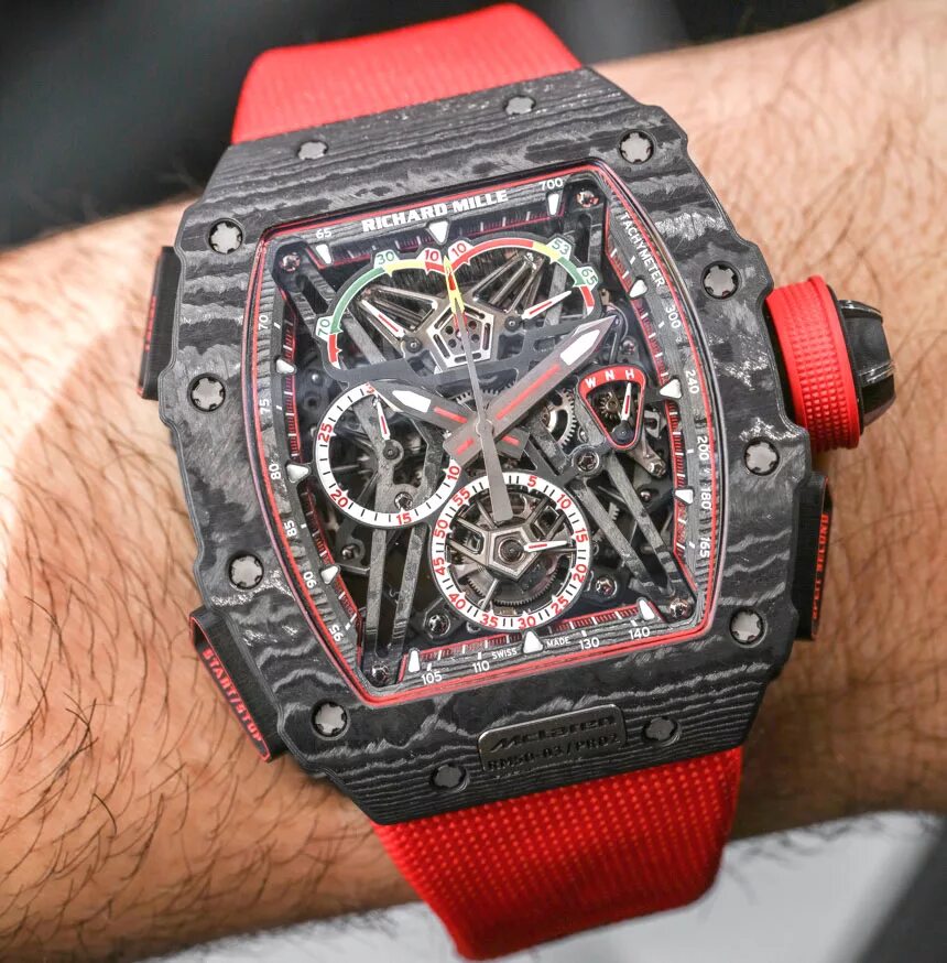 Часы за 1 000 000. Richard Mille rm50-03 MCLAREN f1. Richard Mille RM 50-03. Richard Mille RM 030. Ришар Макларен часы.