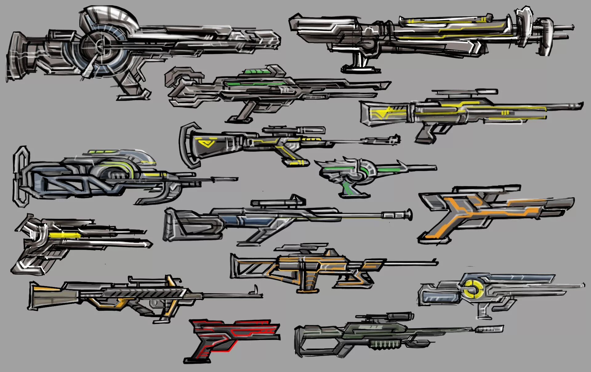 Weapon entities