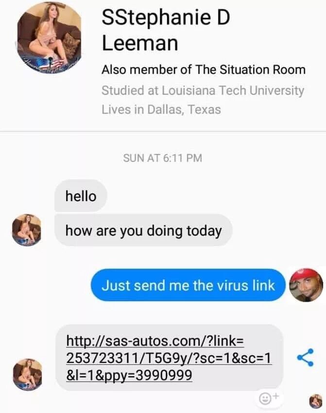 You also send me