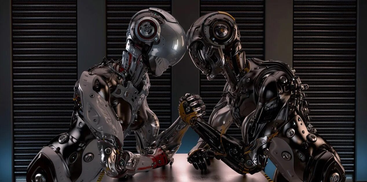 Android vs cyborg