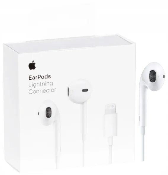 Наушники Apple Lightning. Earpods Lightning коробка. Наушники Apple Earpods с разъёмом Lightning, белый. Адаптер для Эир подс Лайтнинг.